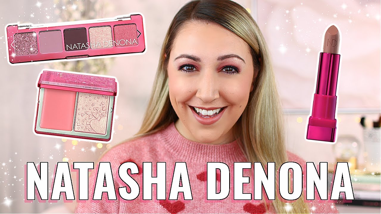 NATASHA DENONA MINI LOVE STORY COLLECTION! *Mini Love Palette, Love Cheek Duo & Amorosa Lipstick*