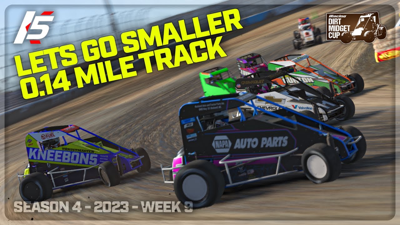 Midgets - Kern County Mini - iRacing Dirt