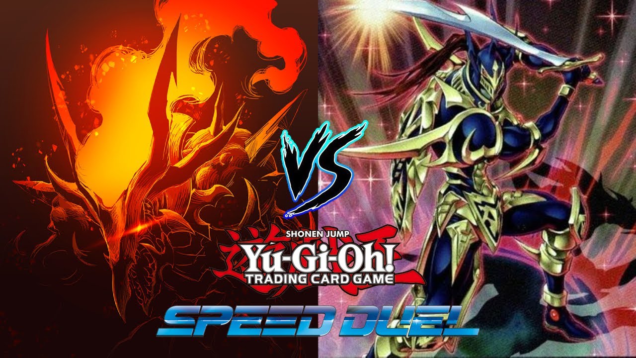 Yugioh Speed Duel: Volcanic Fire Vs Ritual of Black Mastery