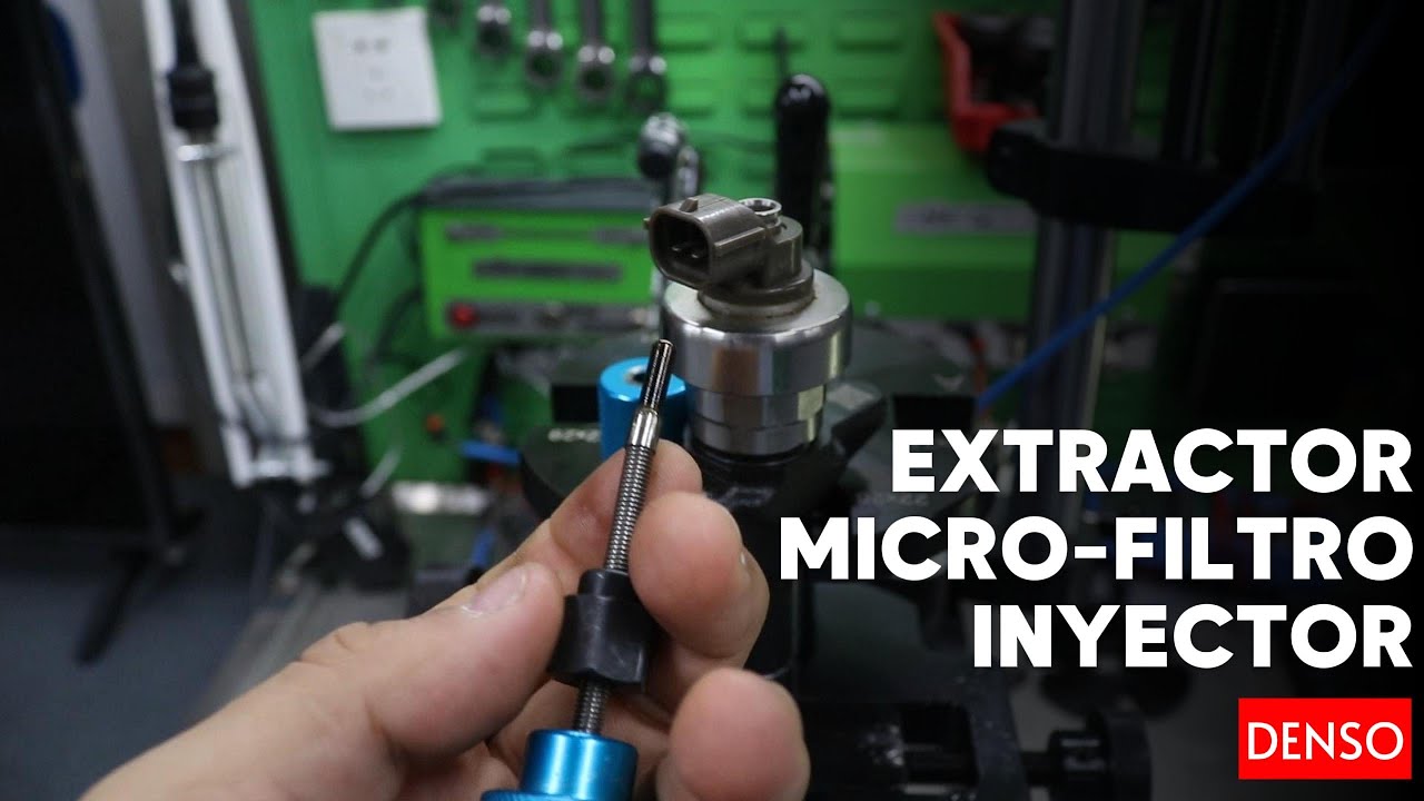 ¿Cómo extraer microfiltros de inyectores? - denso #diesel