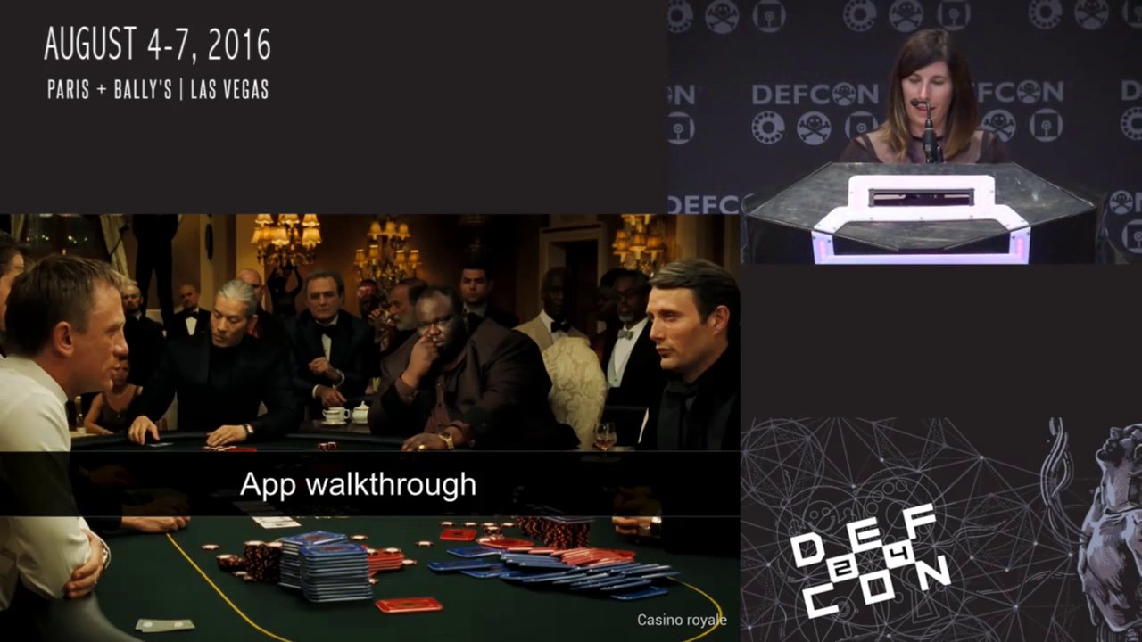 DEF CON 24 - Elie Bursztein, Celine Bursztein, - Cheating at Poker