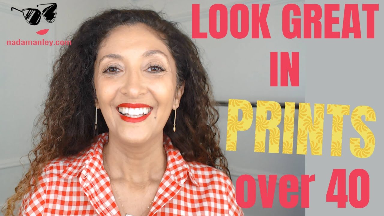 How to Wear Prints Over 40
