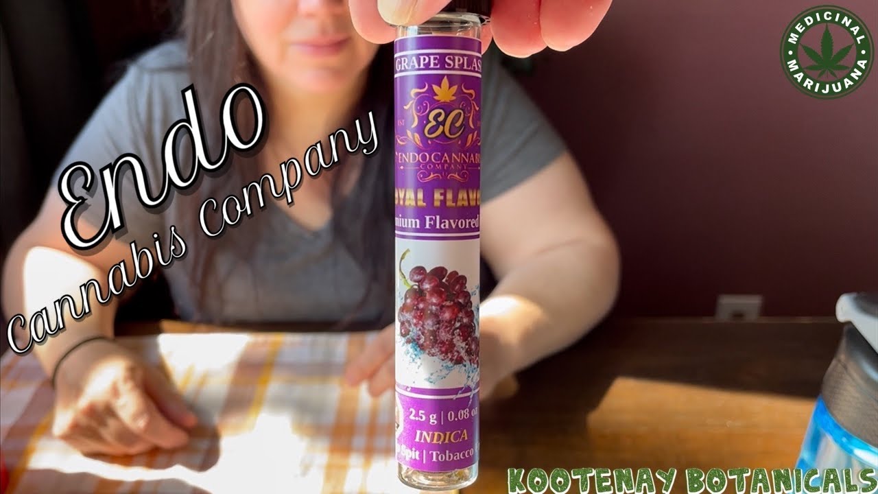 Cigrit & Donna Review &ldquo;Endo Cannabis Company&rdquo; (Cannagar - Grape Splash)🍇 From Kootenay Botanicals