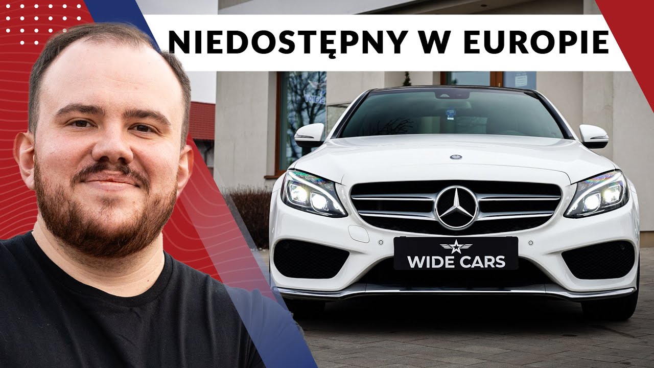 Luksusowe daily za 40 tys. zł! Mercedes C300 W205 z USA