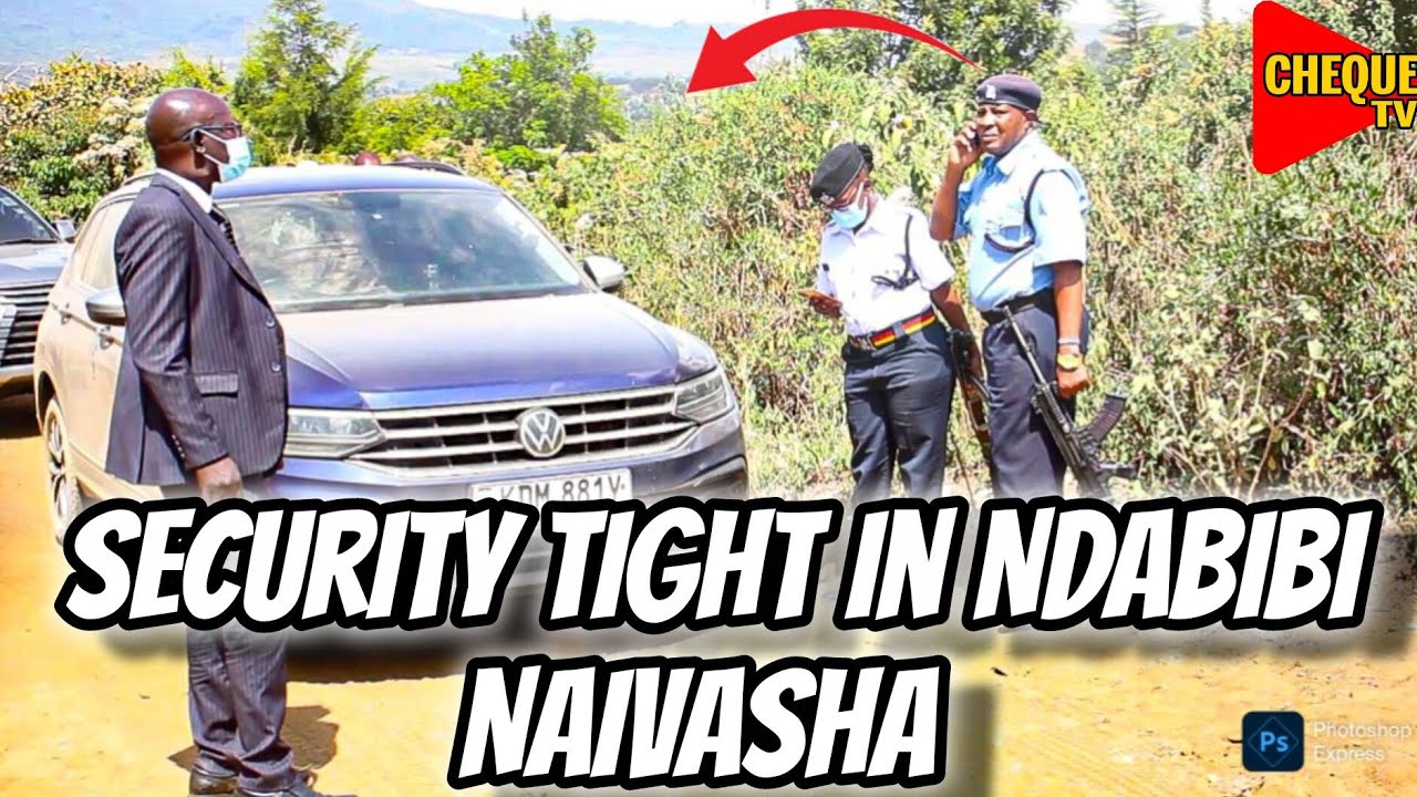 Tight Security as lands Boss Sunguti Arrives to Give Evidence in HOT Ndabibi land Ownership Case