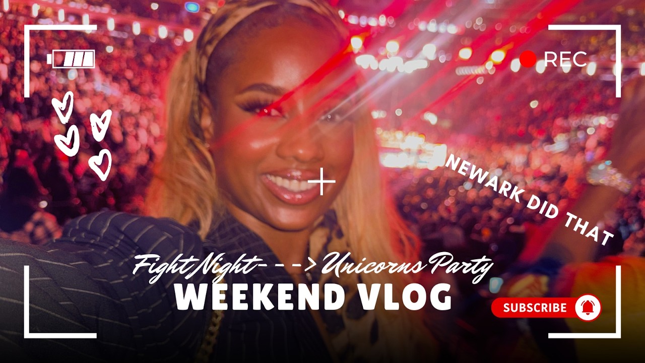 Lopez vs Stevenson Mini-Vlog 🥊 | Newark Wins Big & Unicorn151 Surprise Birthday Night