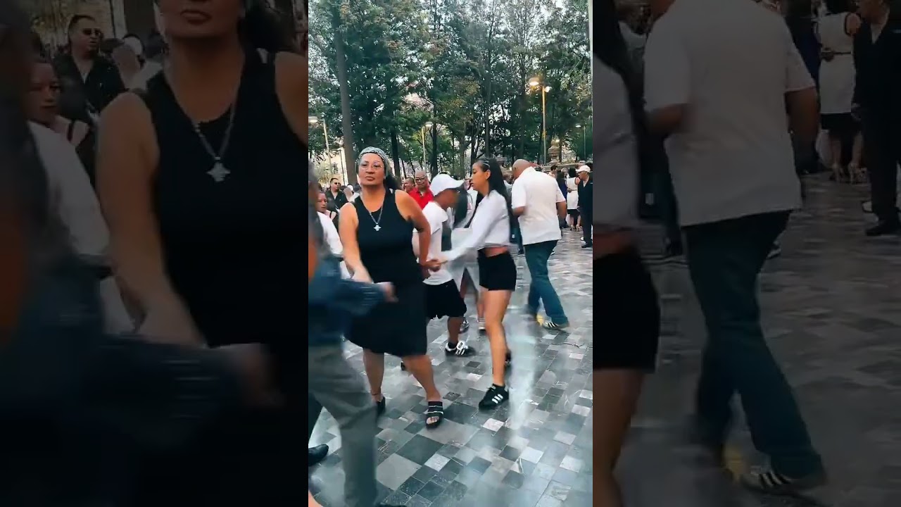 Sonidero y baile en alameda central, bellas artes #sonideros #soniderosdecorazon #baile  #soysalsero