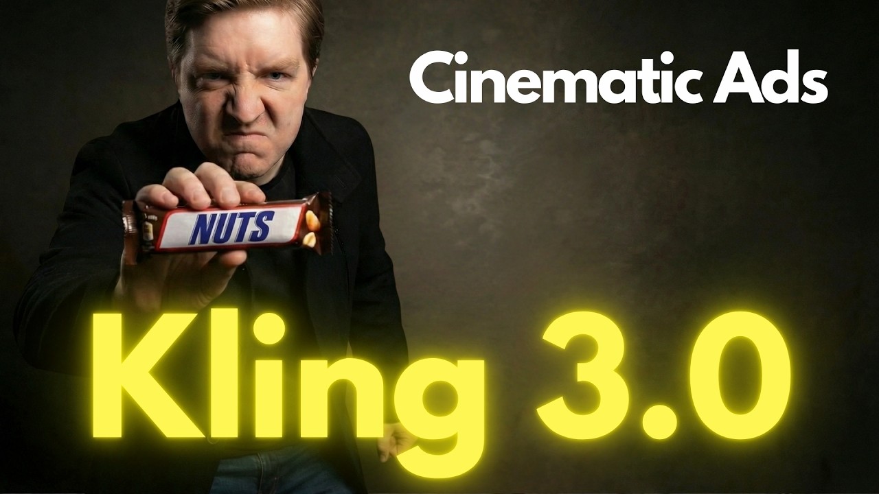 Kling 3.0 || Create Cinematic Ads Easily Using Structured Prompts