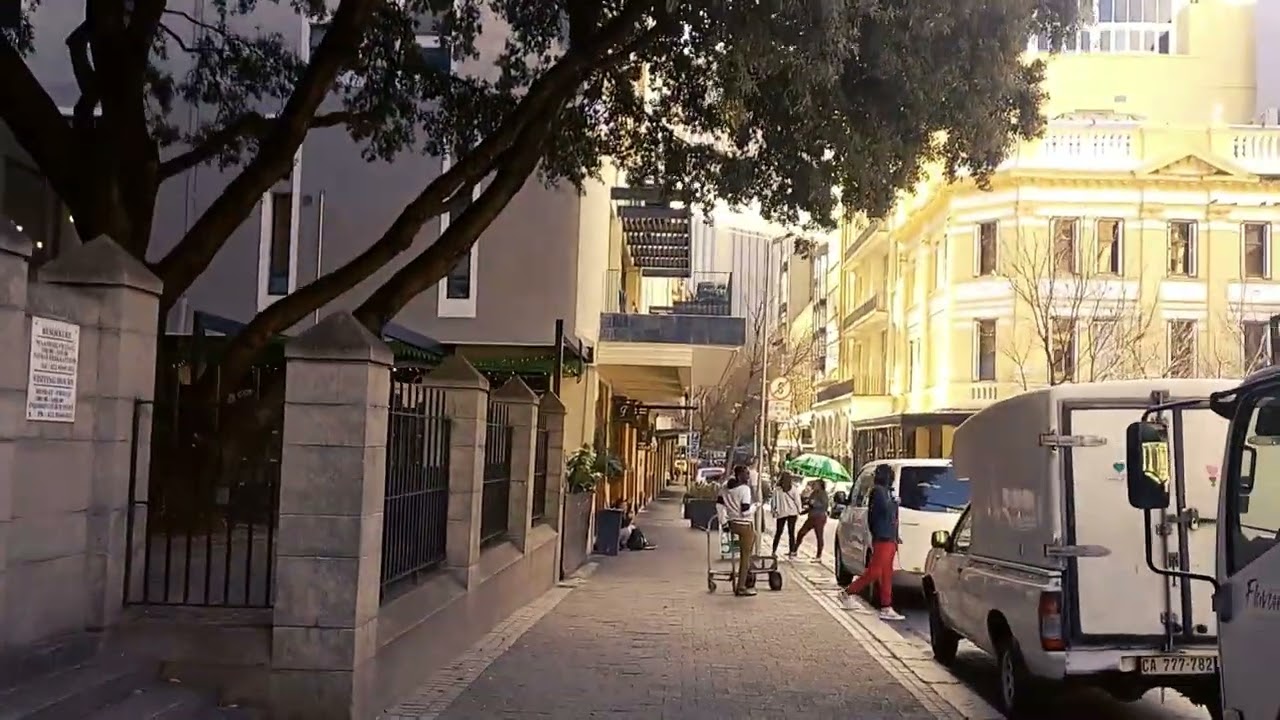 Cape Town tour walking on cape Town streets 2022 part 2, sundatours tv