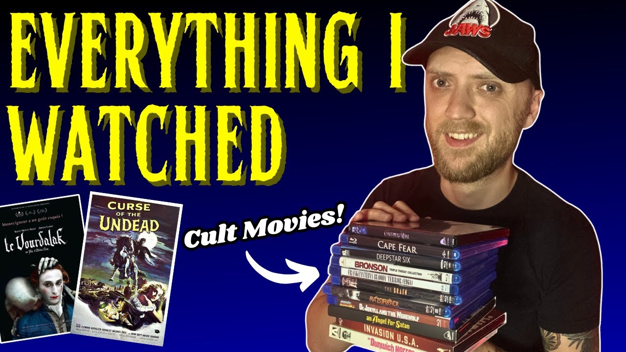 Everything I Watched in June 2024 RANKED | Horror, Blu-rays, Retro Movies