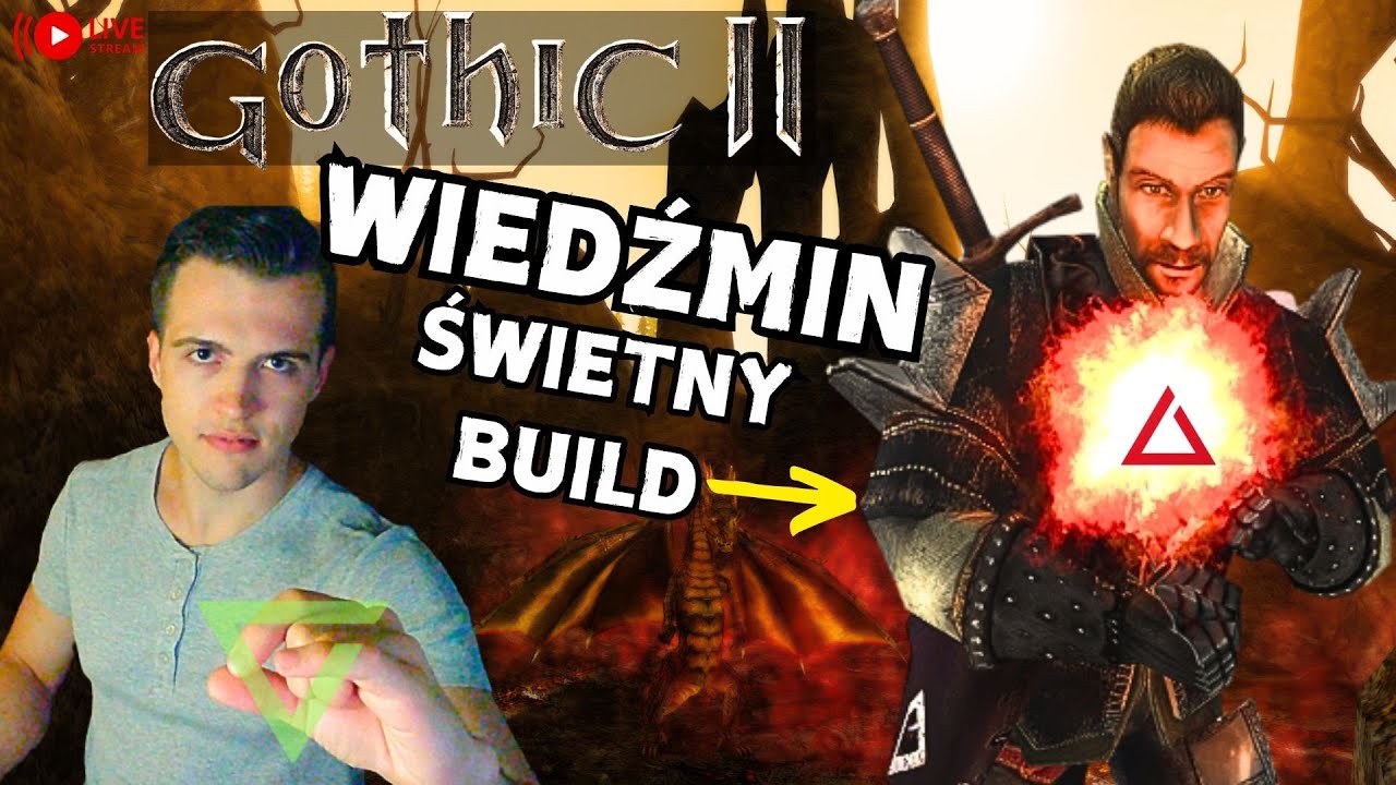ZROBIŁEM ZA SILNY BUILD xD SMOKI i PALISADA | Gothic 2 L'Hiver 1.3 - WIEDŹMIN BUILD #15