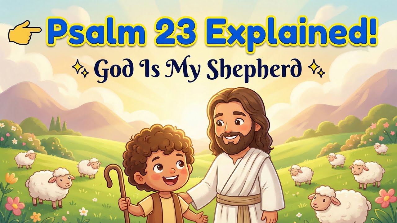 What Does Psalm 23 Mean? | Bible Explained for Kids | Daily Word with Judah’s Tribe | Ep 2