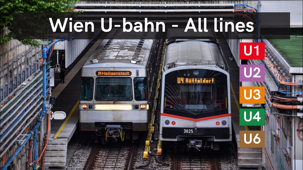 🇦🇹 Wien U-Bahn | Vienna U-Bahn All lines
