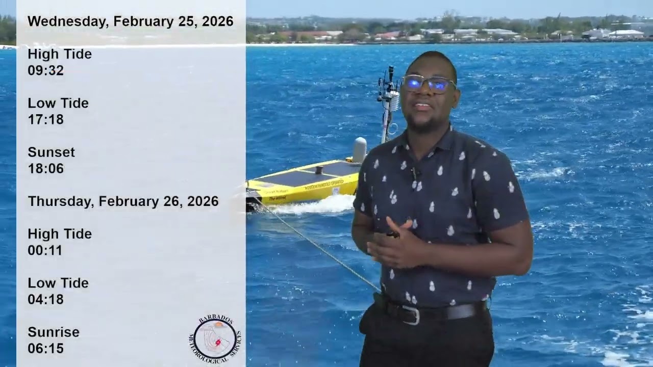 Marine Advisory In Effect And Haze Alert Tonight Into Tomorrow🌊🌤️: Daily Weather Briefing 25/02/2026
