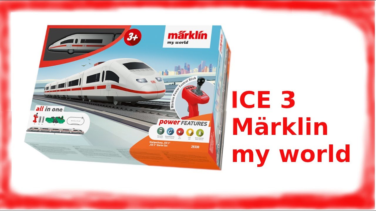 Model railway ICE 3 Märklin my world 29330