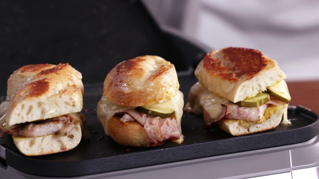 Cuban Sandwiches with the Cuisinart Griddler Five