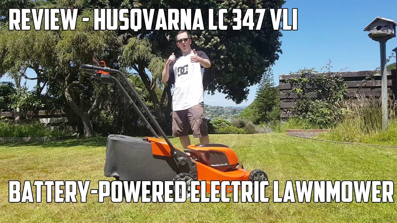 Review - Husqvarna LC 347 VLi lawn mower