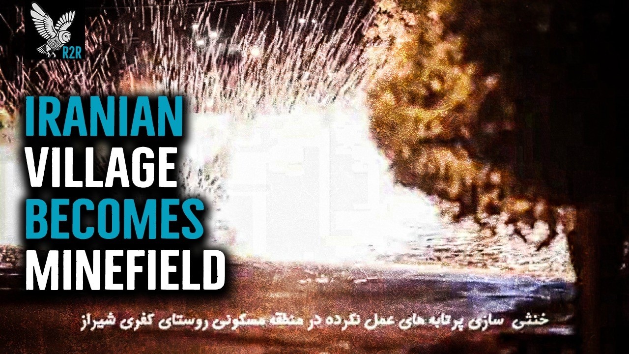 In Major Escalation, Epstein Regime Rains Electro-Magnetic Mines Down On Iranian Village