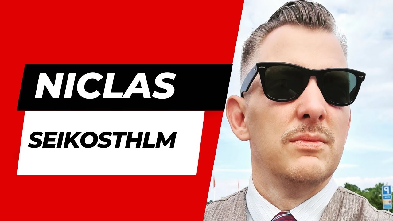 Jag m&ouml;ter Niclas (SeikoSthlm) och snackar klockor