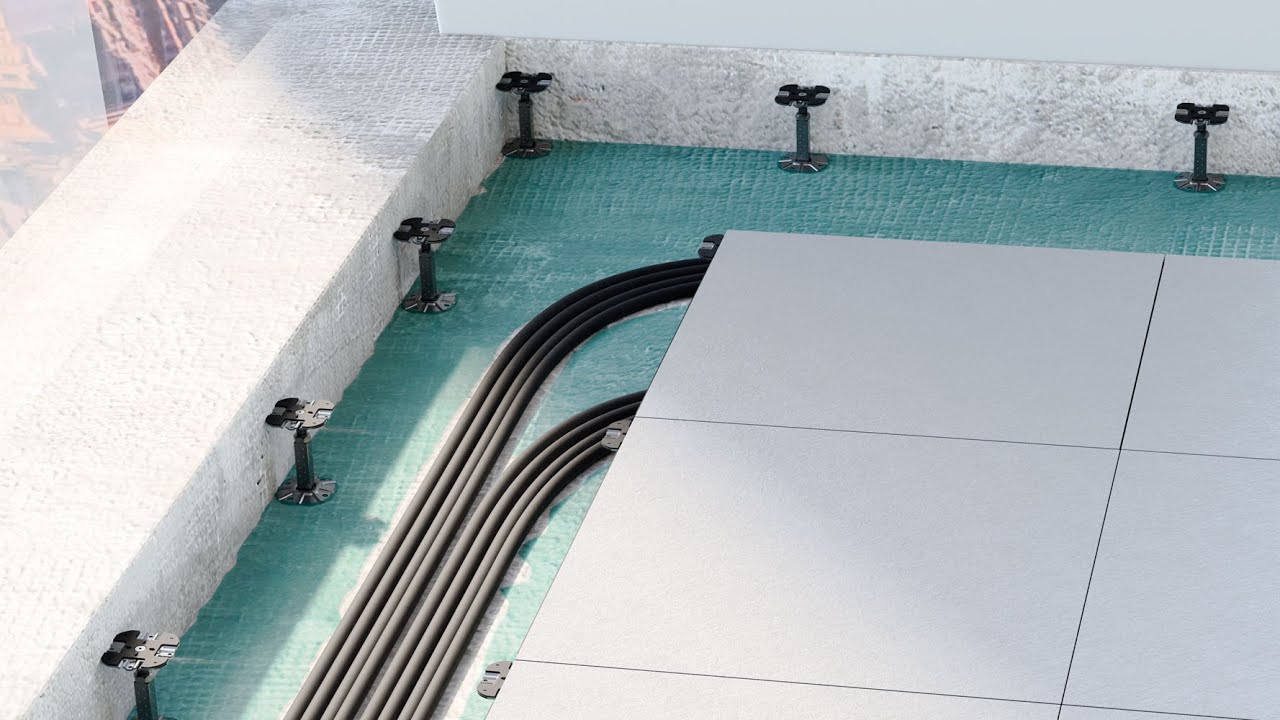 Installazione dei pavimenti sopraelevati - Nesite