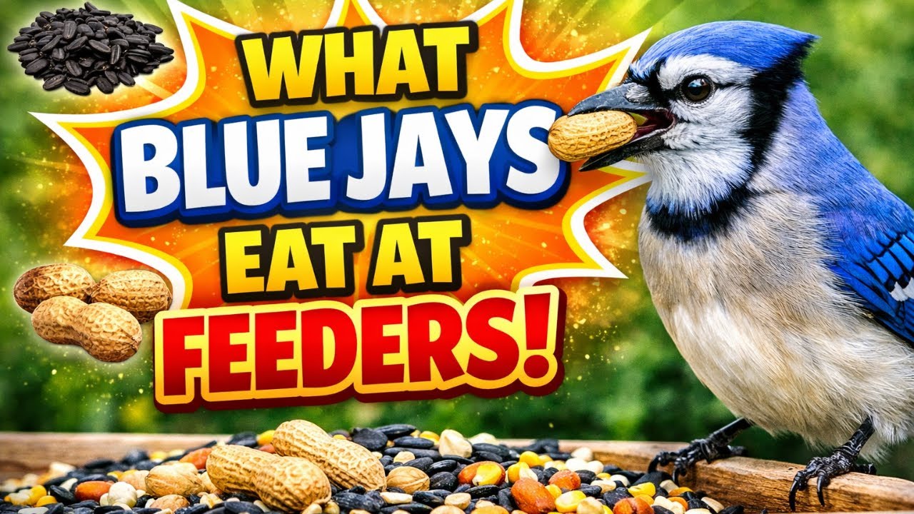 What Blue Jays Eat at Feeders