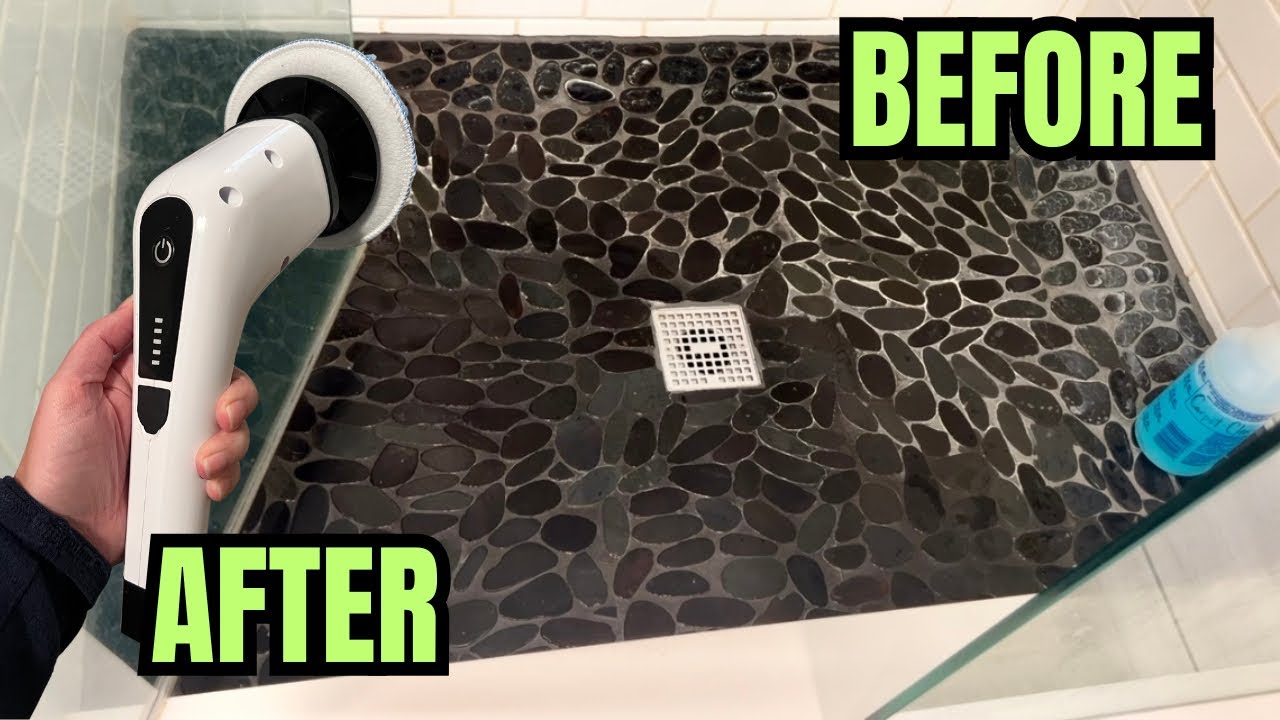 Bomves Electric Spin Scrubber Review | Perfect for Stubborn Hard Water Stains and Much More