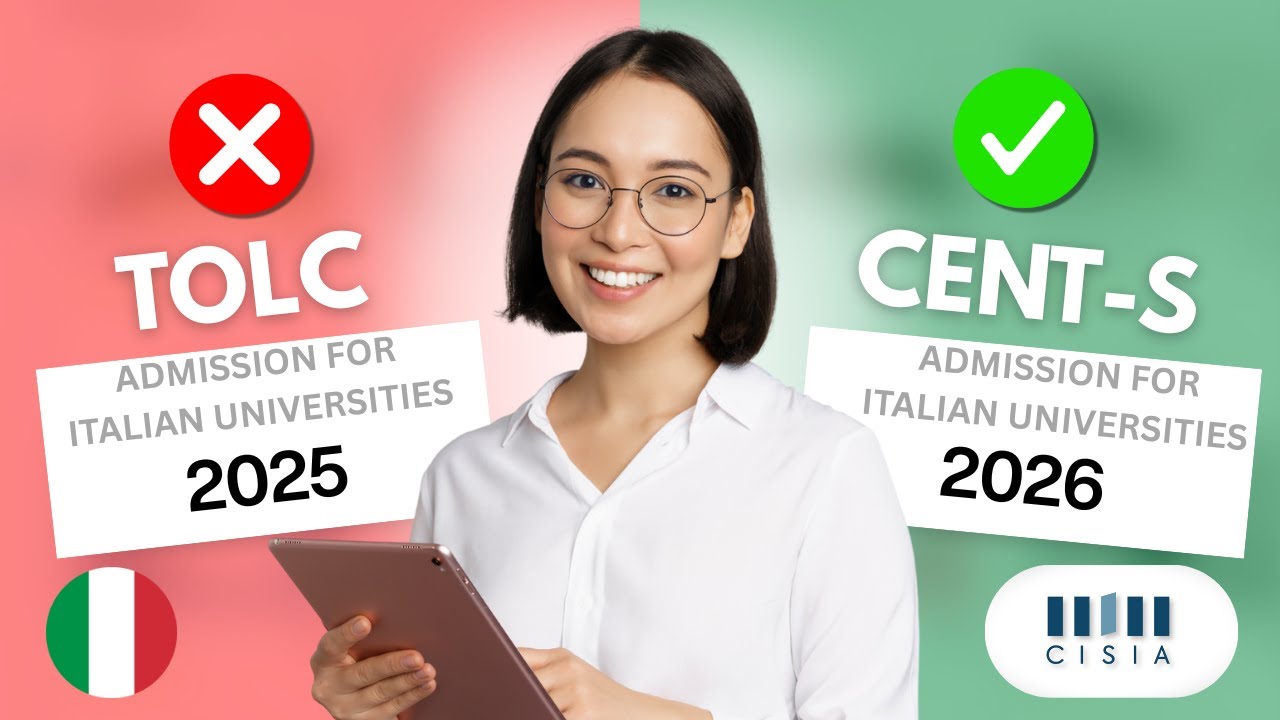 CEnT-S - New entrance test for Italian Universities in 2026!