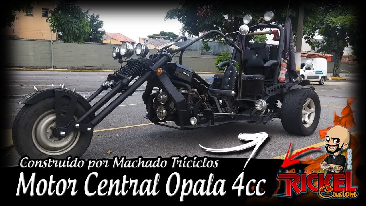 Triciclo Opala 4cc - Fabricação Machado Triciclos