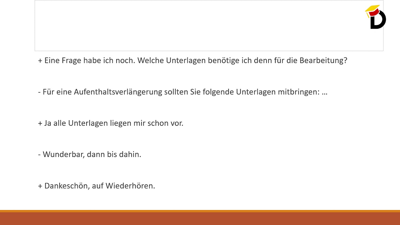 Ausländerbehörde Lektion 23
