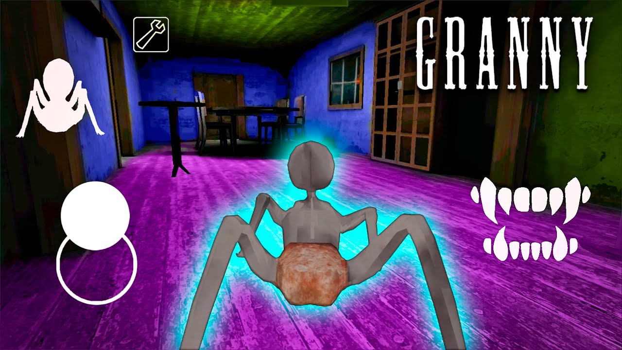 Играю за ребенка Слендрины в Granny! Страшные моменты в доме Гренни!