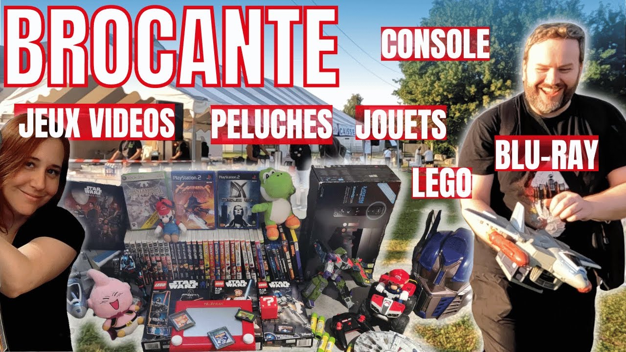 DES PRIX DE FOU 😍 jeux vidéo - console - jouet - manga - lego - peluche - dvd blu-ray achat brocante