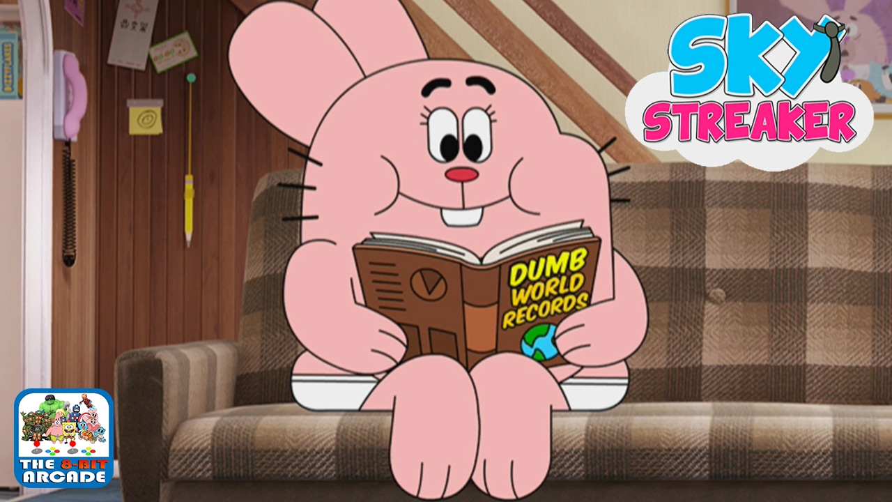 The Amazing World of Gumball: Sky Streaker - Record Breaker Richard (Cartoon Network Games)