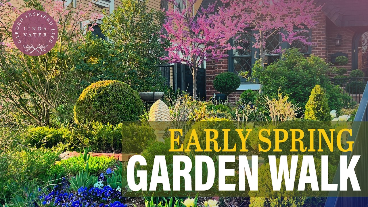 Early Spring Garden Walk | Linda Vater 🌿