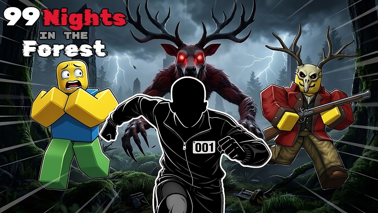 99 NIGHTS IN THE FOREST 🌲 | Survival Run Challenge | Interactive Warm Up | GoWarm