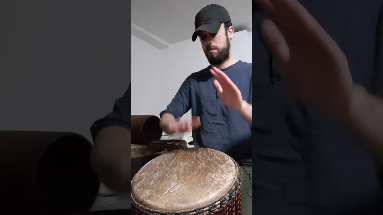 djembe quick stamina workout, play along!