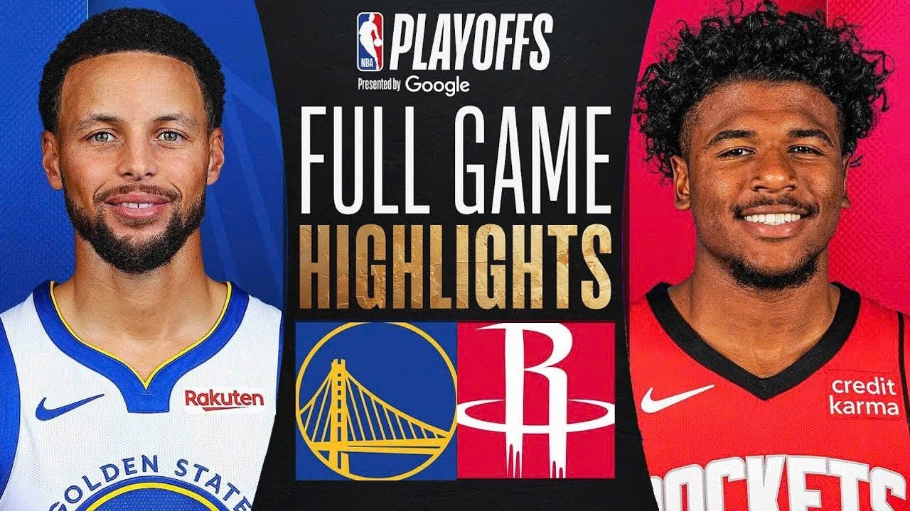 Golden State Warriors Vs Houston Rockets Full Game Highlights Apr 29,2025 NBA Season 2024-25
