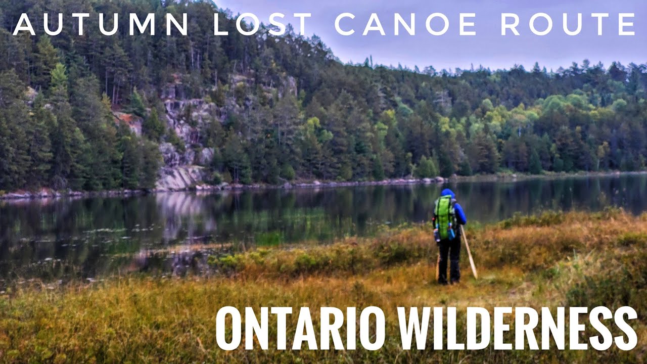 Early Autumn Crown Land Adventure on a Northern Ontario Lost Canoe Route