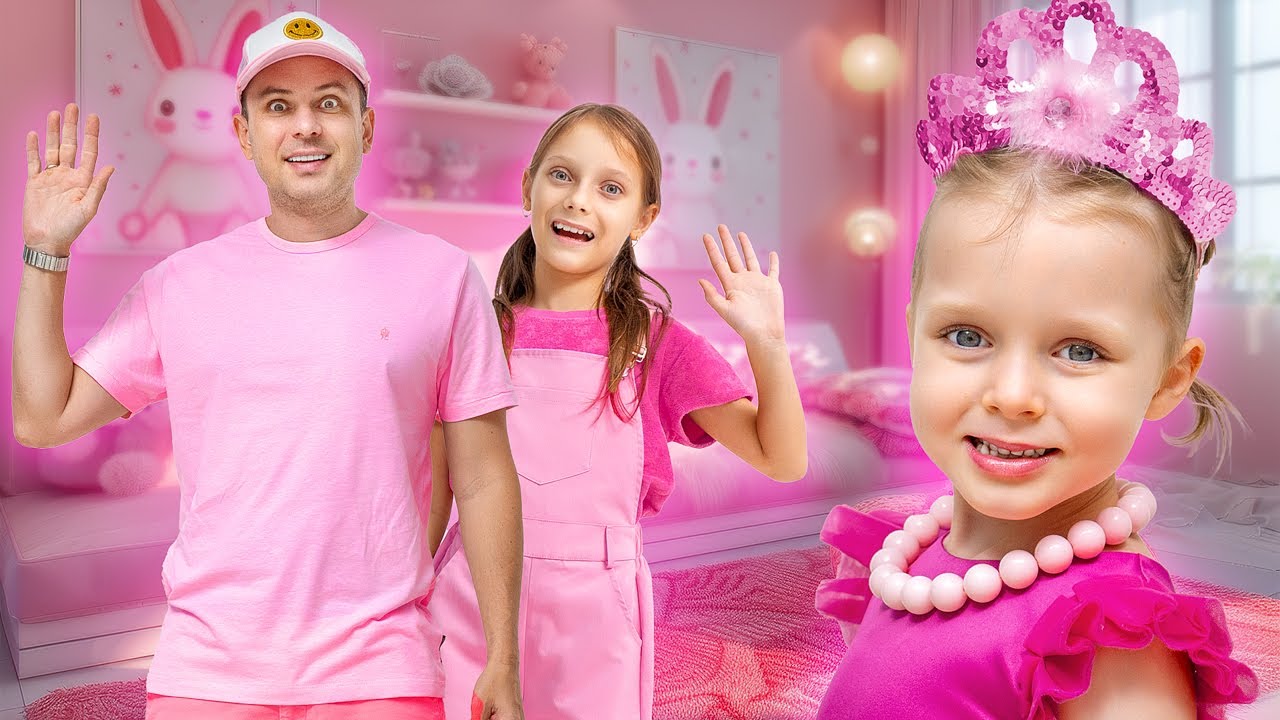 Roze Prinses! Dasha Wil Alleen Maar Roze Dingen