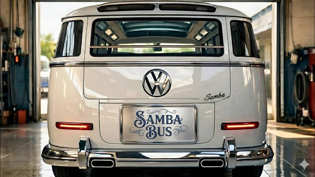 2026 Volkswagen Samba Bus First Look – A Timeless Icon Goes Fully Electric!