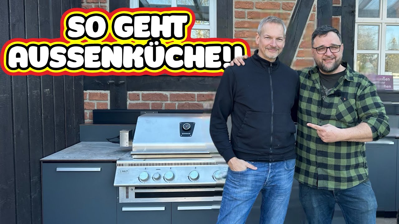 ANF&Auml;NGERFEHLER OUTDOOR K&Uuml;CHE 2 Profis rechnen ab ! --- Klaus grillt