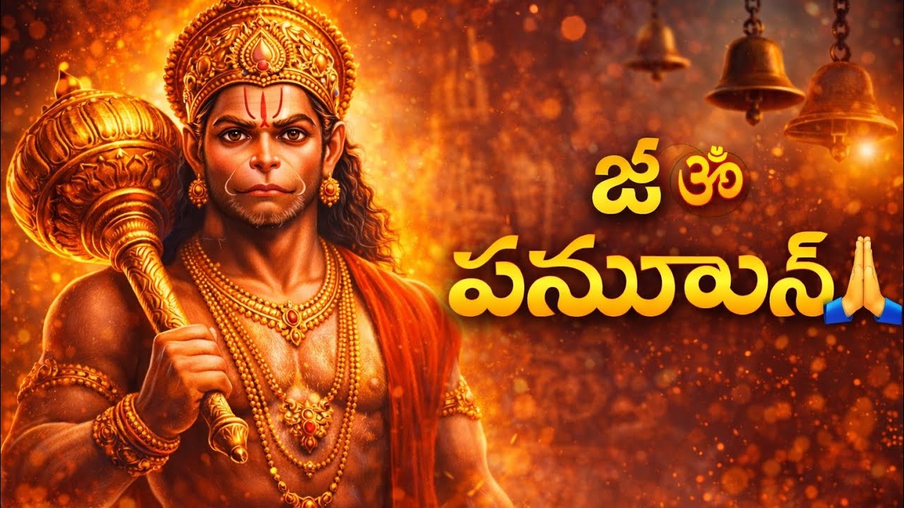 ఆదివారం హనుమాన్ భక్తి గీతం 🚩 | శక్తివంతమైన హనుమాన్ పాట | Jai Hanuman Telugu Bhakti