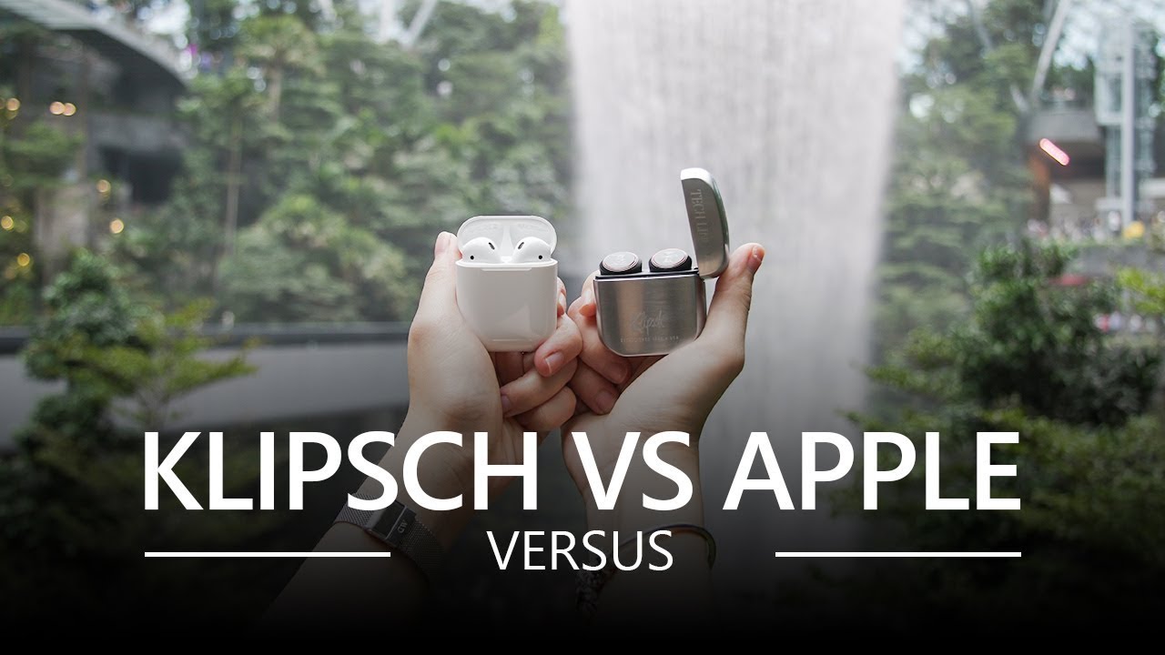 Klipsch T5 True Wireless vs Apple AirPods - Sound & Comfort Comparison | Versus