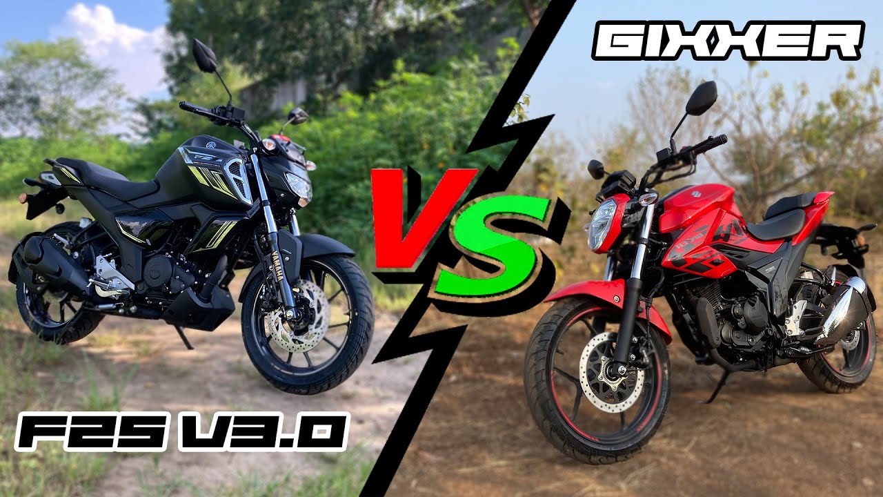 FZs v3 BS6 VS Gixxer 155 BS6 - Comparison Review | Face-Off | Best Sports Commuter? | Rev Explorers
