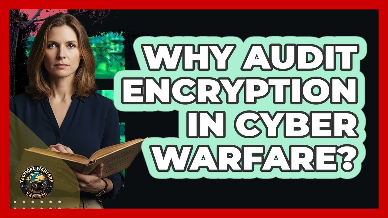 Why Audit Encryption In Cyber Warfare?