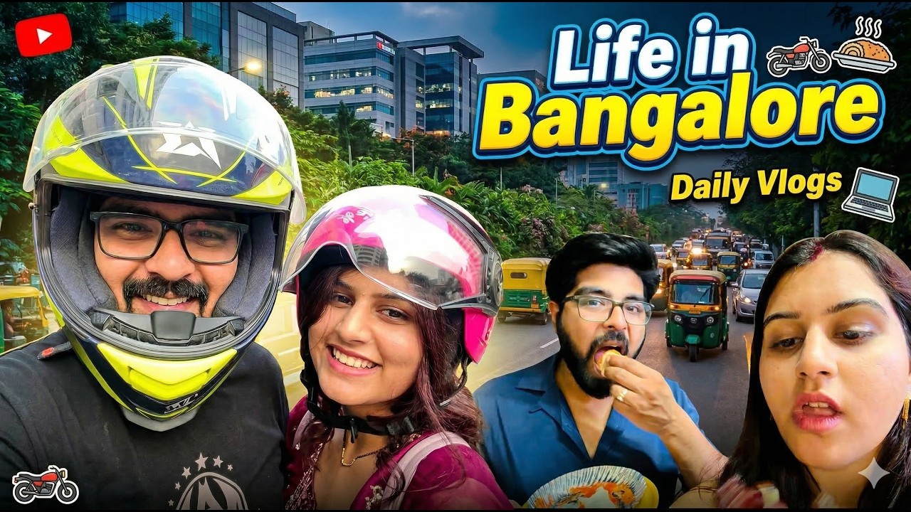 Life in Bangalore 🇮🇳 | Our Daily Routine, Work, Food & City Life