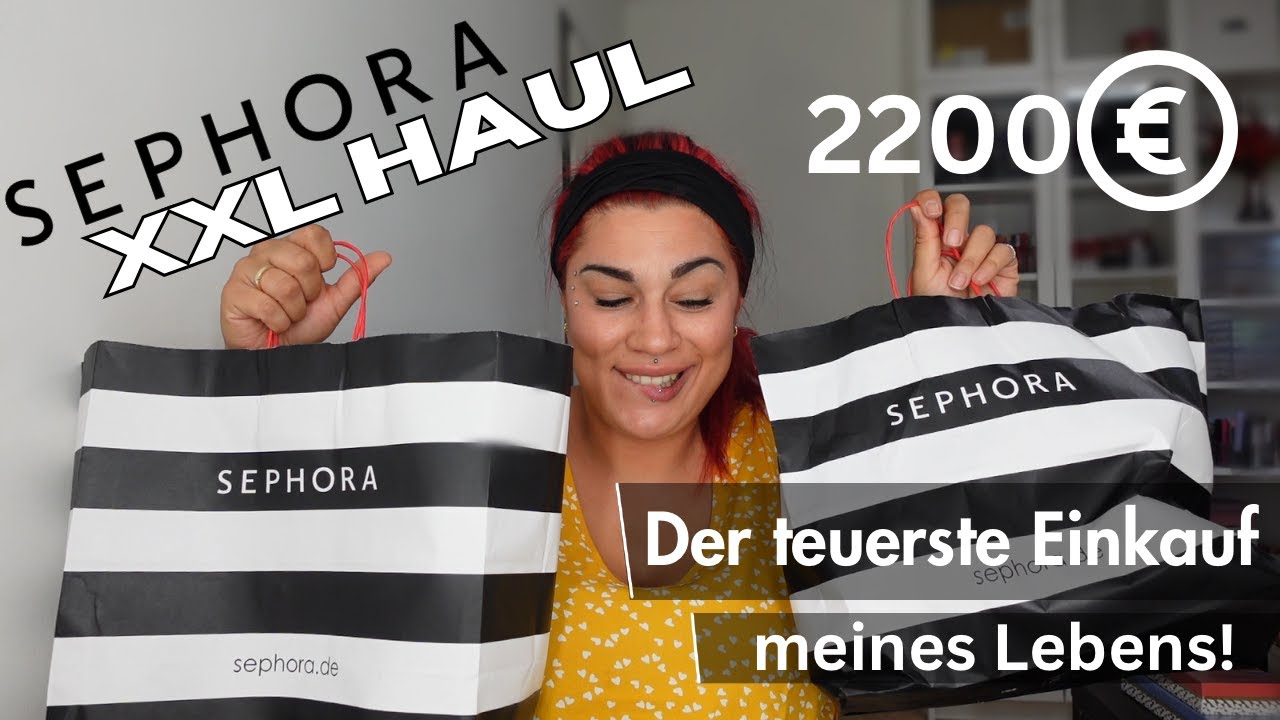 2200 EURO Sephora XXL Haul - Ich habe noch NIE so viel Geld für Makeup ausgegeben ! l Elanhelo