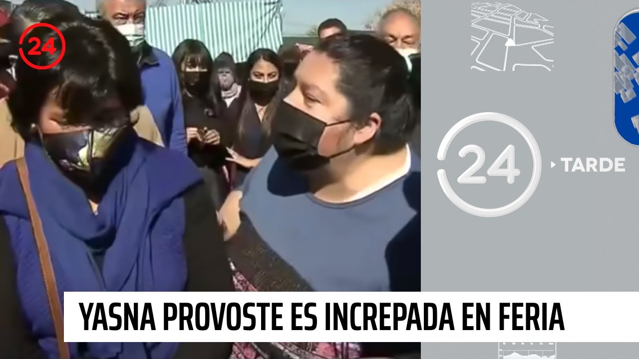 Yasna Provoste es increpada durante actividad en feria de Puente Alto | 24 Horas TVN Chile