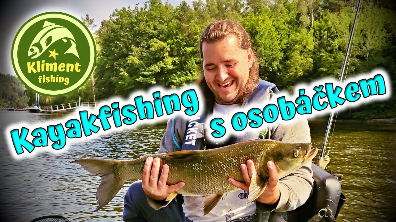 Kayakfishing na přehradě