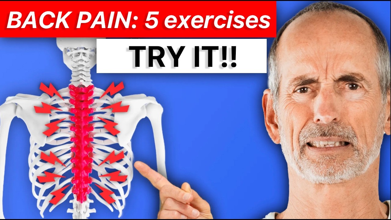 Release a THORACIC Spine BLOCKAGE at Home!!  (Under 10 Minutes) 😃