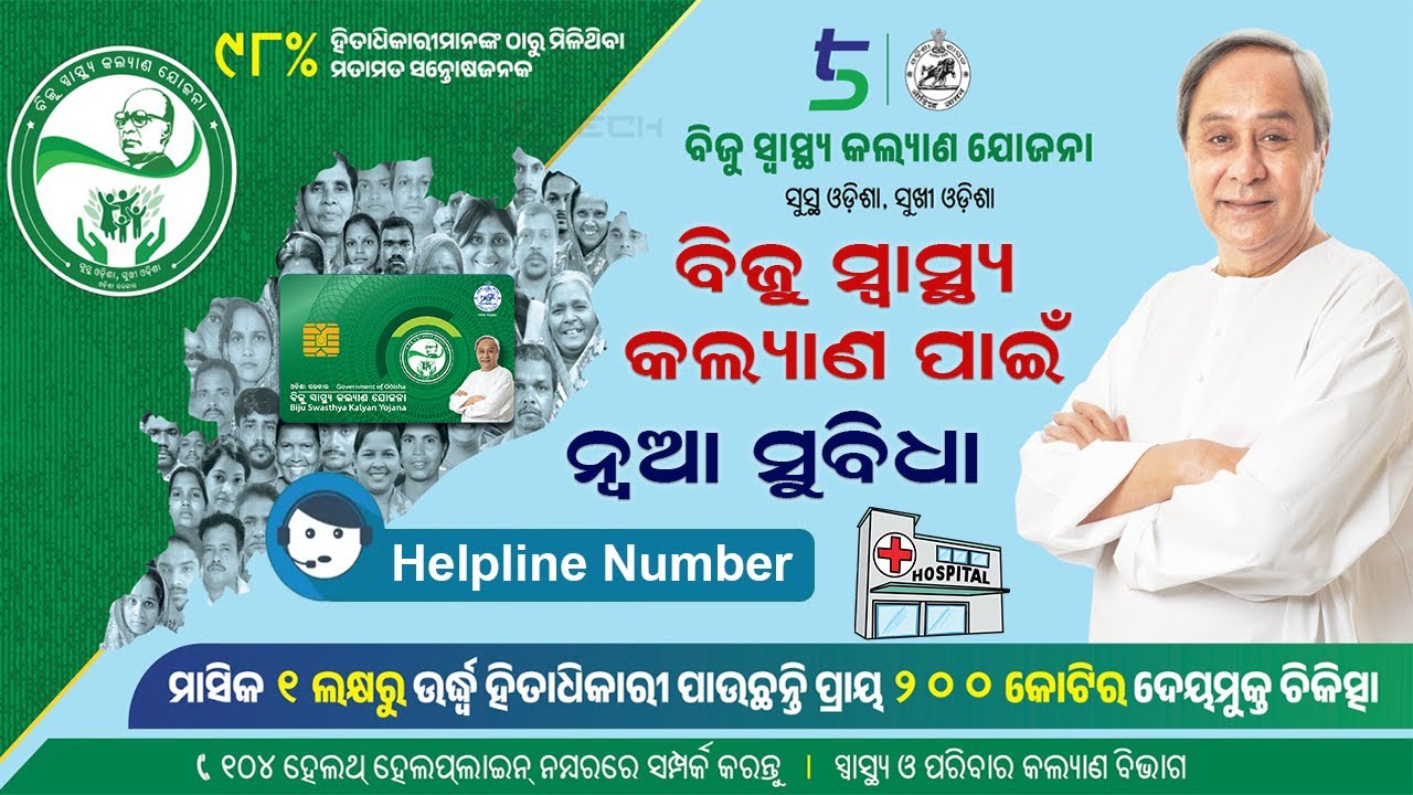 Biju Swasthya Kalyan Yojana New Helpline Number | BSKY Card Hospital List & Contact Number (Odisha)
